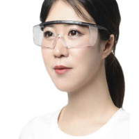 护目镜防唾液飞溅透明透气