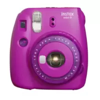 富士instax立拍立得 一次成像相机 mini9 葡萄紫