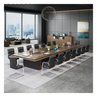 现代大型会议桌 会议台 培训洽谈桌H-901 3×1.4米