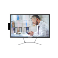 海兰G15WE一体机 (I3-10100/8G/256G 1TB/WIN10/200万像素/21.5英寸)