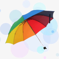 彩虹 自动伞