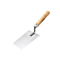 抹子锯齿泥板灰匙贴瓷砖刀铺瓷砖工具砌砖刀抹泥刀 长把铆小铲子5把