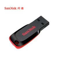 闪迪 SANDISK 酷刃 CZ50 64GB U盘 黑红