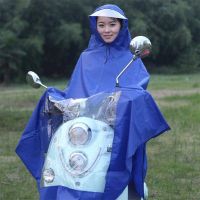 电动车骑行成人雨衣特大号