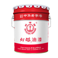 灯塔 酸醇磁漆\大红\16kg/桶