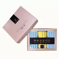 金号(KING SHORE) HY1169 爱丁堡/婴幼儿A类标准系列-7三条毛巾 (天窗版) 单盒装