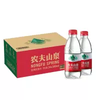 农夫山泉迷你饮用水 饮用天然水380ml 1*24瓶 整箱装