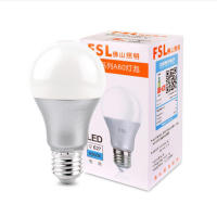 佛山照明（FSL）LED灯泡 E27 5W螺旋口 6500K白光 A60灯泡