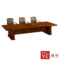 雅樊YF会议桌YFYL010 实木油漆洽谈桌 长条谈判会客桌 长形办公桌 H-2011(2000*1000*760)