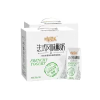 哞星人常温法式酸牛奶200g*12盒*2箱 原味法国进口益生菌 牧场原奶新鲜发酵 品质好奶 选自优质牧场 日期新鲜