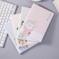 得力(deli)T3272 4本32k72页睡衣趴系列学生胶套本套装 软抄本记事本日记本