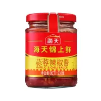 企采严选海天锦上鲜 桂林蒜蓉辣椒酱 230g*15瓶