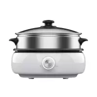 格兰仕(Galanz)3.4升 多功能料理锅电火锅电煮锅 黑晶内胆CFK-12003Z 电火锅