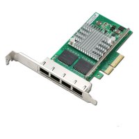 intel英特尔I350AM4芯片PCI-E X4千兆四口服务器