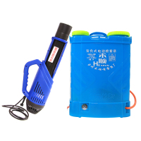 中锐智采 三代风送风筒农用电动喷雾器(8A锂电三代蓝色送风筒4孔5孔铜喷头)
