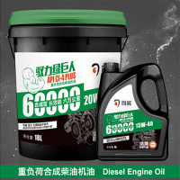 司能 驭力绿巨人柴油机油(6万公里) API CI-4 PLUS 20W-50 4L*4