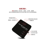 九音九视S1专业级高清视频录制盒SDI/DVI/HDMI/S端子BNC录制腔镜1080P采集卡录像机