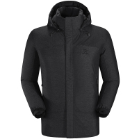 凯乐石 男款CROSS全时防水羽绒外套KG350020橄榄灰/浅霜灰