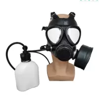 邦固 防毒面具 MF11 防毒面具+白支架+黑色铝合金罐+水壶+水管