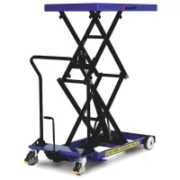 虎力 Hu-Lift SC-450-D-M 超低型脚踏升降平台车载重450kg台面103×61cm高29.5-155cm