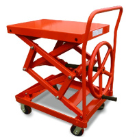 虎力 Hu-Lift LC200 机械式手摇升降平台车200kg台面600×400mm高度350-870mm