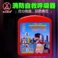 兴安 火灾酒店逃生面罩 过滤式消防自救呼吸器 TZL30型 红盒 儿童学生款