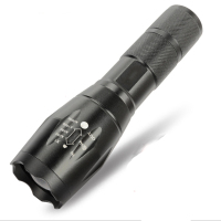 LED伸缩变焦充电手电筒RS 便携强光手电筒 5支装