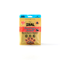 ZEAL宠物零食 犬用冻干牛肉鹿肉小点100g