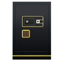 全能保险柜办公指纹密码柜 家用保险箱全钢60CM高保管箱AI53(H600*W400*D340)