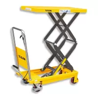 西林 XILIN SPS150 双剪式手动平台车150kg,最低/最大高度302/1100mm(包装数量 1台)