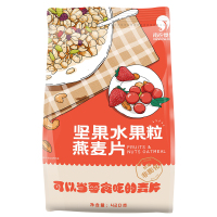 南农 坚果水果粒燕麦片 420G/袋