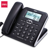 得力 790 电话机 黑色