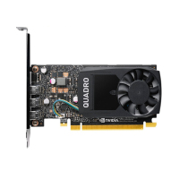 丽台NVIDIA Quadro P400 2G 支持4K/多屏/平面制图设计专业显卡