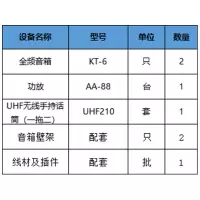 SANTAOVIO 音响设备+话筒设备