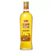 鲁花 750ml 5S 高油酸花生油一级物理压榨食用油 油酸含量高于75% 750ml/瓶 鲁花(瓶)