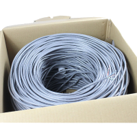 晶华 超六类网线 双屏蔽千兆网线 家用高速无氧铜 电脑监控网络线