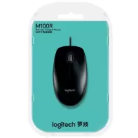 罗技 M100R有线鼠标usb