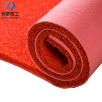 保安站岗台不压边地毯红色