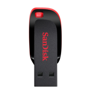 闪迪 SANDISK 酷刃 CZ50 8GB U盘 黑红