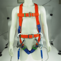 邦赫 普通欧式安全带 高空作业专用安全带 防坠落双背救生安全绳带 欧式缓冲安全带