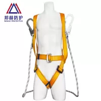 邦赫 简约式高空作业安全带 涤纶全身式安全带 NGB简约式安全带