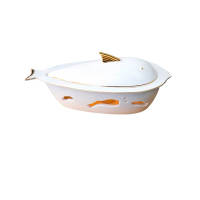 富可(FOKO) 圆形暖炉盘 10寸