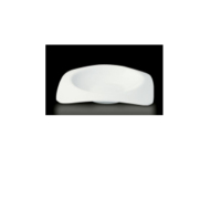 富可(FOKO)异形六角瓷盘 12寸