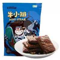 顺鑫鑫源 牛小排 黑胡椒口味 3袋装 88g/袋