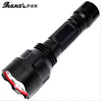 THANOS 手电筒 LED18650充电 远射骑行手电 远射 强光手电筒 彩盒套装 CF9002 M