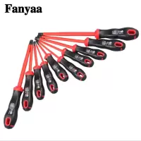 Fanyaa 绝缘螺丝刀 一字十字起子套装 (1217580 绝缘一字螺丝刀 SL8.0x175)