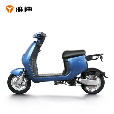雅迪电动车新款Q3锂电电动车48V15ah电瓶车踏板代步电动自行车新国标可上牌 Q3宾利蓝
