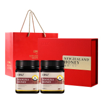 DNZ新西兰原装进口纯正麦卢卡蜂蜜umf10+250g*2蜂蜜礼盒春节新年货送礼佳品送长辈客户实用礼物