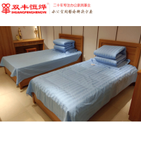 双丰恒烨实木单人床简易木床接待床宿舍员工床1200*2000*450型号SFC012201