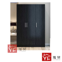 雅樊 衣柜YFYG-G0001 简易大衣柜 现代简约衣橱 推拉门木质柜子(深度45cm) 3门